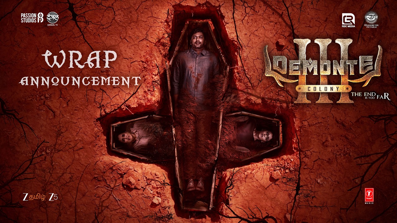 Wrap Announcement- Demonte Colony 3 | Arulnithi| Priya B| Sam CS| Ajay R Gnanamuthu| Horror Begins