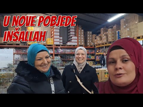 "Kupujemo potrebne stvari za naš projekat IFTARA - Krećemo inšallah 💚🥰"