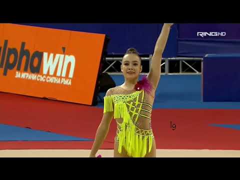 Elisabeth Popova Ribbon AA Qualification World Cup Sofia 2022