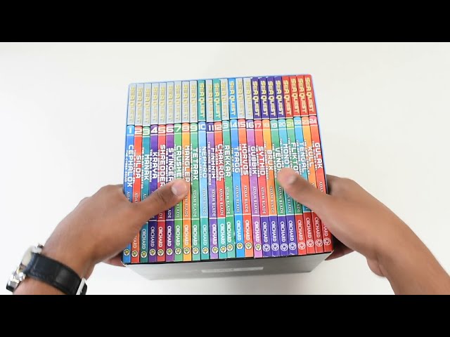 Vídeo relacionado con Sea Quest The Underwater Adventure Collection 24 Books Limited Edition Box Set by Adam Blade (Series 1-6)