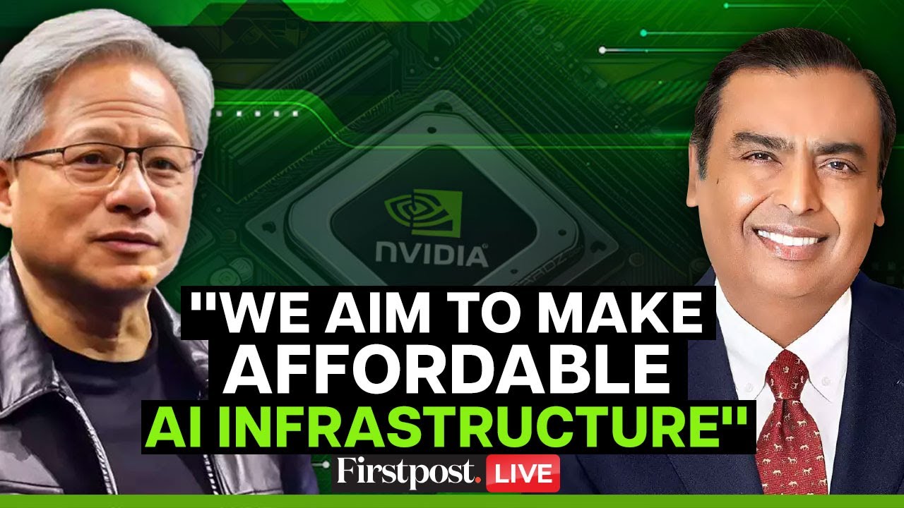 LIVE: Reliance and NVIDIA Collaborate to Develop AI Infrastructure in India
