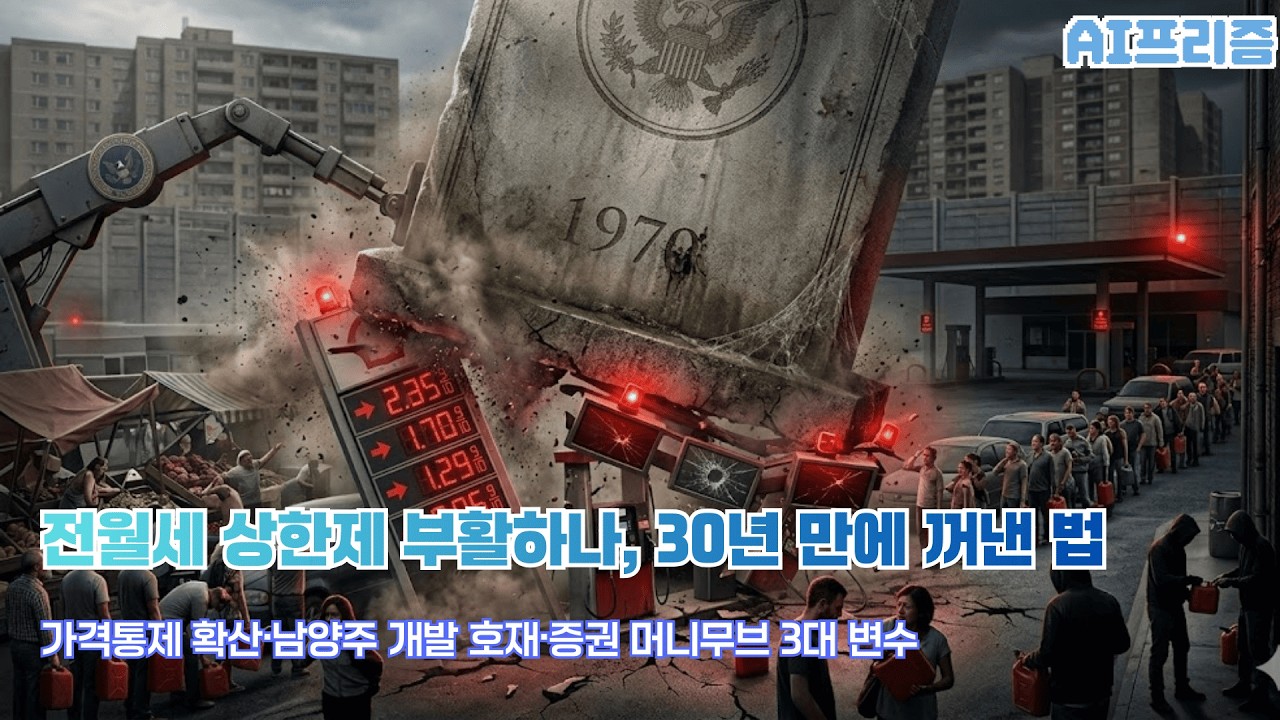 전월세 상한제 부활하나…30년 만에 꺼낸 가격통제 [AI PRISM]