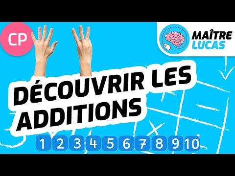 Découvrir les additions (sans le signe +)  - Maths CP - Calcul CP - GS - Cycle 2