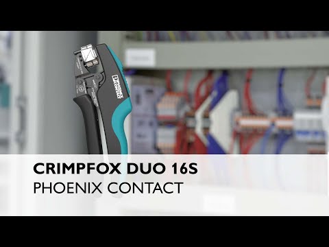 Набор Crimpfox DUO 16S SET для резки/зачистки и обжима с сумкой - фото 2 - id-p2052278965