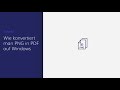 Wie konvertiert man PNG in PDF-Dateien mit PDFelement