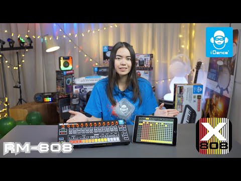 iDance RM-808 - Roland 808 909 Clone iPad Kaoss Pad Sequencer Effect Synthesizer Drum Machine! iOS controller for iPad! image 13