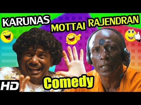 Karunas, Mottai Rajendran Comedy Scenes | Darling | GV Prakash | Nikki Galrani | Tamil Comedy
