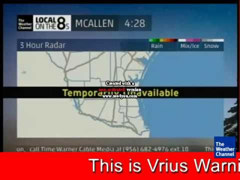 TWC Network Local Forecast Virus Warning Appures @ The End