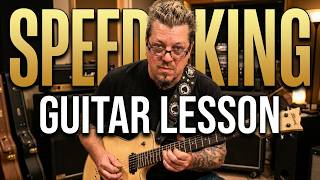How to play SPEED KING by DEEP PURPLE - CVT Guitar Lesson