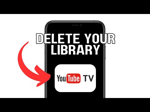 DELETE FROM YOUR LIBRARY ON YOUTUBE TV 2025! (FULL GUIDE)