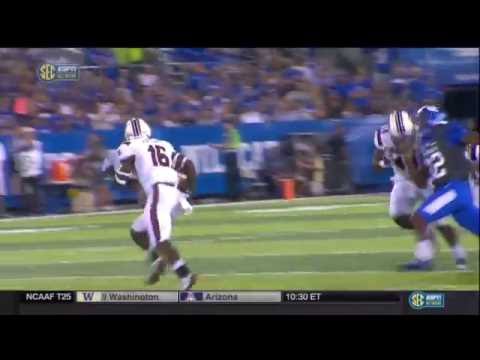 2016 USC vs Kentucky - Rashad Fenton Punt Return, Negated by Penalty