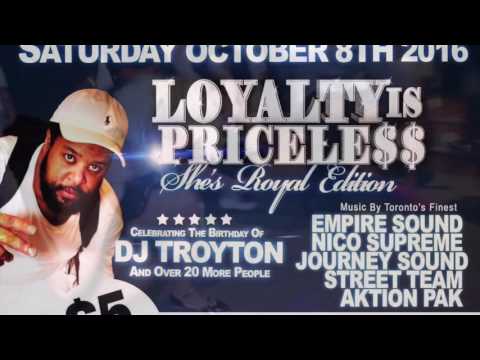 LOYALTY IS PRICELESS / SHE'S ROYAL EDITION (FIYAHFACETV)
