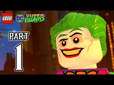 LEGO DC Super Villains Walkthrough PART 1 (PS4 Pro) No Commentary @ 1080p HD ✔