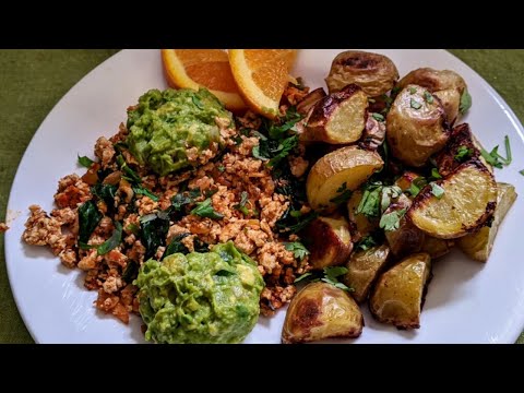 Cooking at Home with Local Matters: Tofu scramble