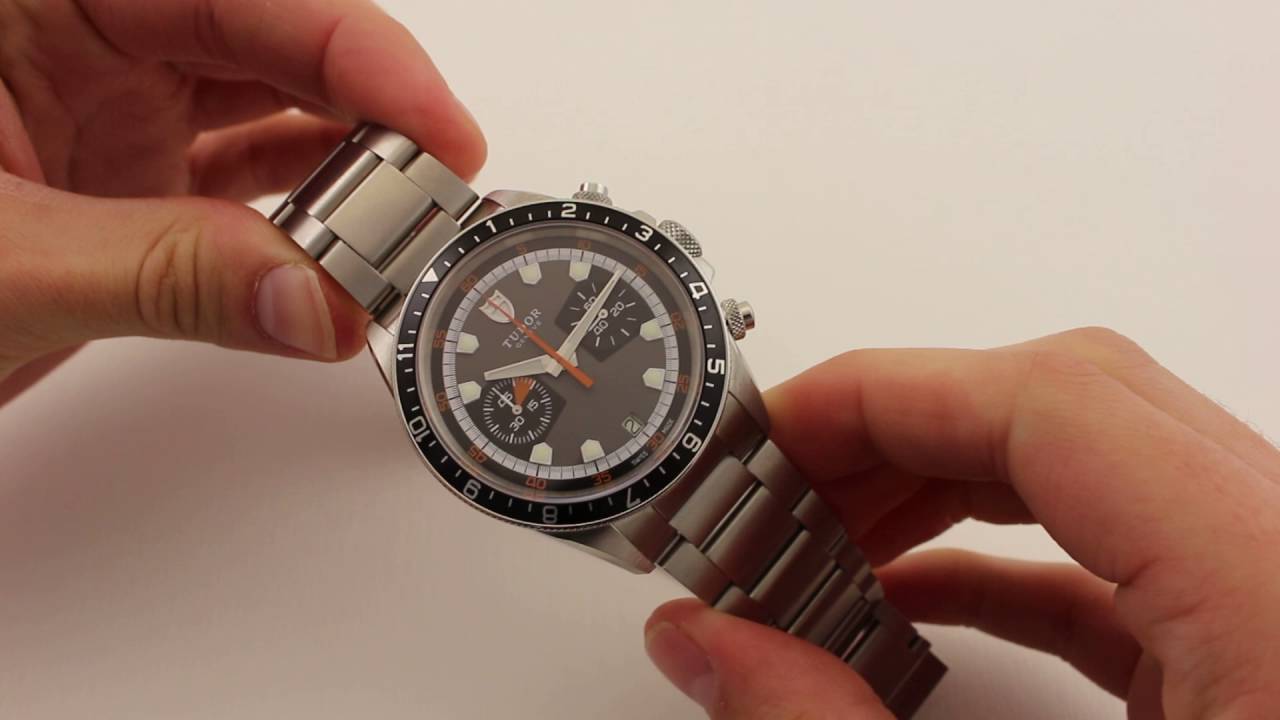 Tudor Heritage Chronograph Home Plate 70330N Luxury Watch Review