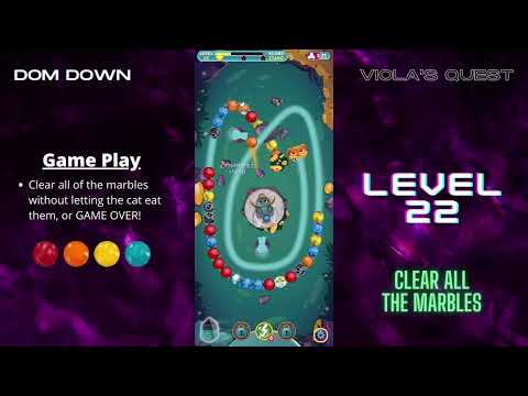 Viola's Quest 🟣🟠🔴 / Level 22 / Dom Down