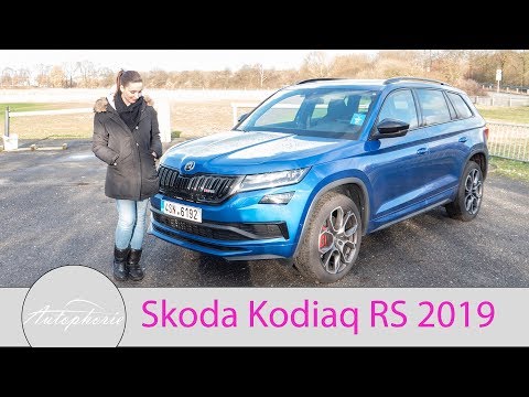2019 Skoda Kodiaq RS Fahrbericht / GIRLS REVIEW / Larissa testet - Autophorie