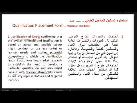 Introduction to National Qualifications Framework
