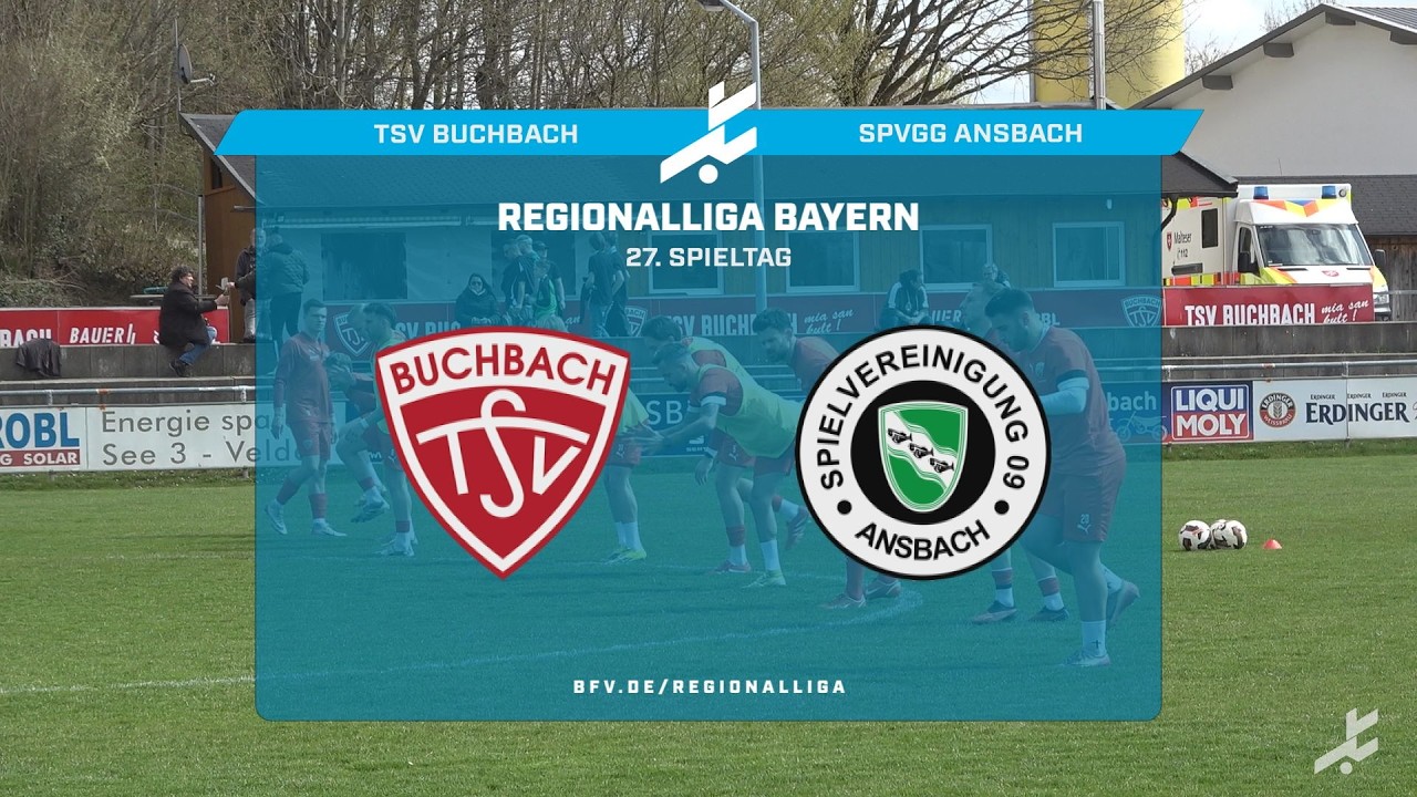 TSV Buchbach vs SpVgg Ansbach Highlights