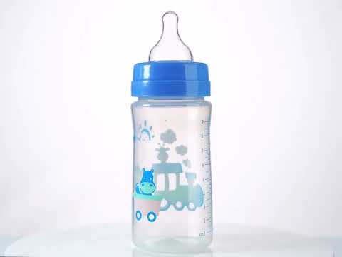 Миниатюра изображения товара Бутылочка для кормления Sun Delight С широким горлышком / 31497 (260мл, синий)