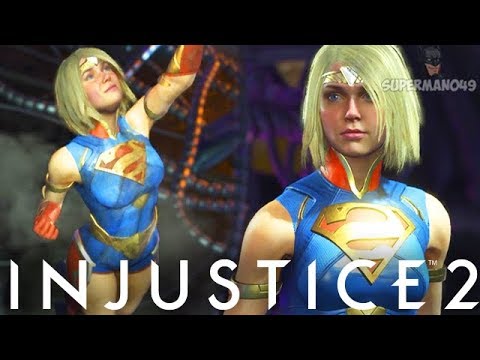 I GOT THE EPIC CAPELESS SUPERGIRL!! - Injustice 2 "Supergirl" New Epic Gear Gameplay Video