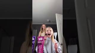 Dying my daughters hair PINK & PURPLE!! 💕💜