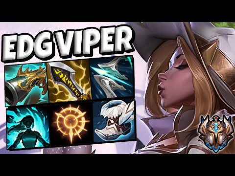 Miss Fortune vs Ashe ADC [ EDG Viper ] Patch 11.21 Ranked Challenger EUW ✅