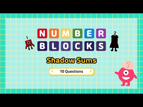 Numberblocks Quiz #3 | Shadow Sums | Kindergarten Math Quiz