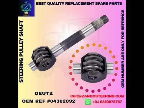 04302092 STEERING SECTOR SHAFT