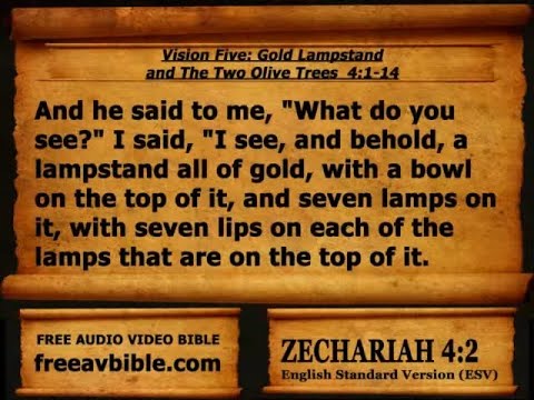 Holy Bible Book 45  Zechariah 1-14, ESV