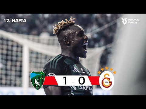 Kocaelispor (1-0) Galatasaray - Highlights/Özet | Trendyol Süper Lig - 2025/26