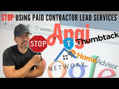 Stop Using Contractor Lead Services | Generate Your Own Leads FREE
