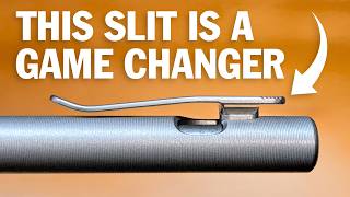 Their best Bolt Action Pen has no bolt - Tactile Turn Clip Action Pen - Titanium EDC USA