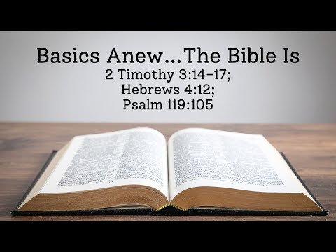 Podstawy na nowo… Biblia to – nowoczesne nabożeństwo o 9 rano