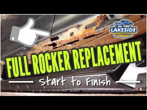 Full Rusty Rocker Panel Replacement - Start to Finish - 2003 Ford F-150