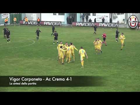 VIGOR CARPANETO vs AC CREMA 4-1 (14/04/2019) - La sintesi della partita