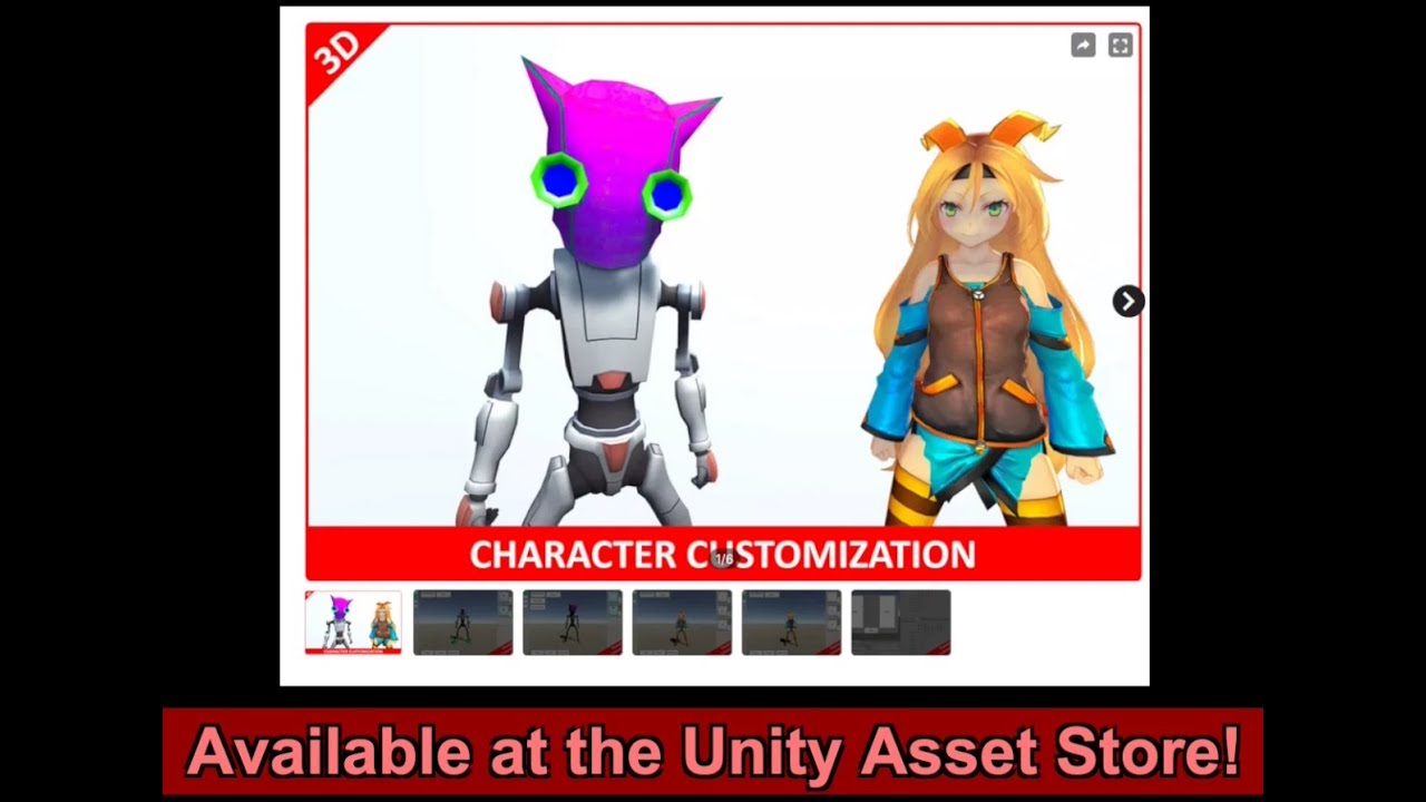Character Customization for Unity