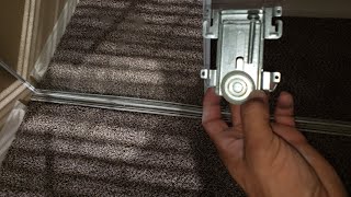 Mirror Door Roller Replacement. Simple!