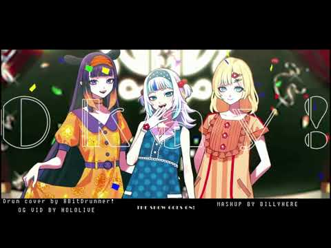 Hololive EN Myth - The Show Goes On - The8BitDrummer inst with the og vocals