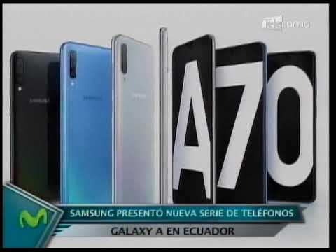 Samsung presentó nueva serie de teléfonos Galaxy A en Ecuador