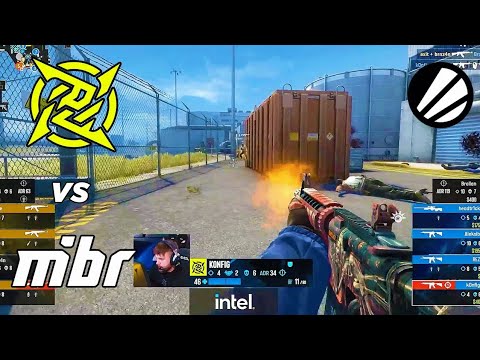 KONFIG FIRST GAME FOR NIP!-New NIP vs MIBR | HIGHLIGHTS IEM Katowice 2023 CSGO