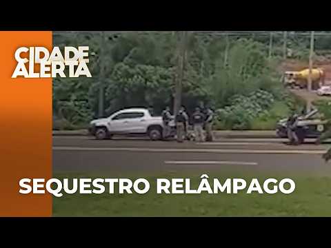 Polícia prende suspeitos em Ibiporã durante sequestro que começou em São Jerônimo da Serra, no PR