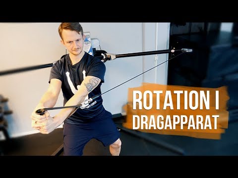 Rotation i dragapparat - Bålträning