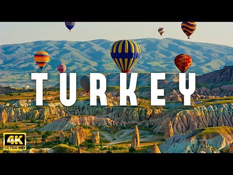 FLYING OVER TURKEY (4K UHD) - Soft Piano Music With Wonderful Natural Videos || Dreame Relax