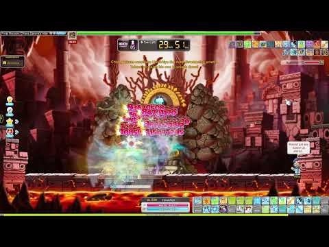 [MapleStory Reboot] Bossing Mule Bowmaster 16k Solo Chaos Zakum