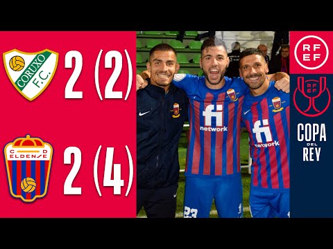 RESUMEN | Coruxo FC 2-2 (2-4) CD Eldense | Copa del Rey | Primera Eliminatoria