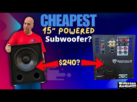 I Exposed Amazon's Cheapest 15" Powered Subwoofer