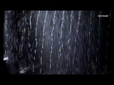 1 Jam Bersama Suara Hujan Dan Gemuruh Petir Pengantar Tidur || Suara Hujan Deras | Rain Sounds #rain