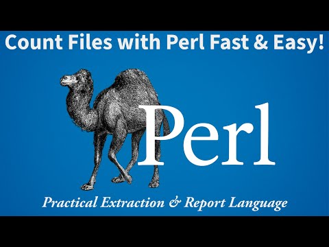 Count Files in a Folder Using Perl | Easy Perl Tutorial for Beginners 2025