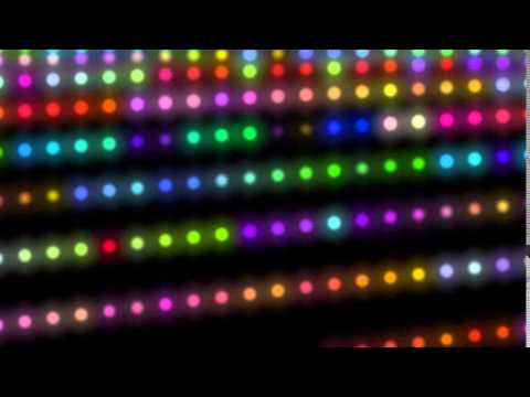 Club Visuals 569 - LED Dots Free VJ Loop HD